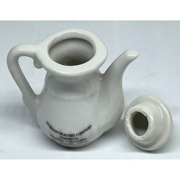 Teddy Bear Miniature Porcelain 9 Piece Tea Set Vintage - Picture 4 of 6